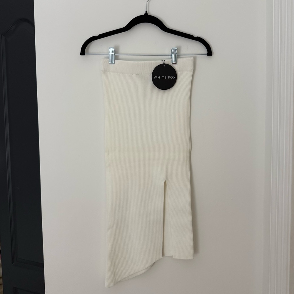 White Fox Boutique White Pencil Skirt